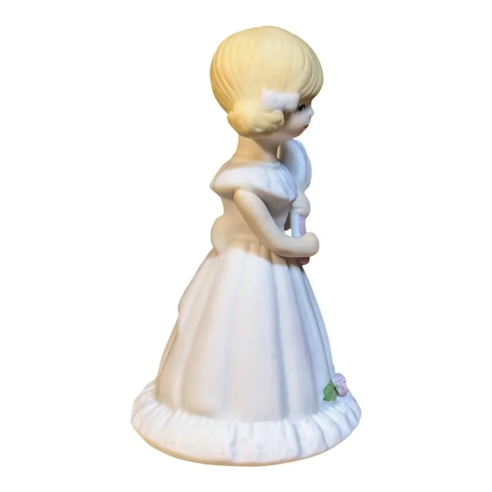 Enesco FIVE 5 Growing Up Birthday Girl BLONDE Figurine 1981 NEW IN BOX